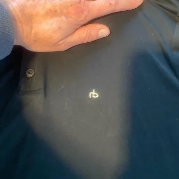 rag&bone Men’s size L Bundle of two cotton polos black and white great condition - Picture 5 of 15